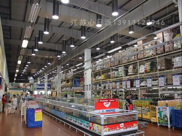 无电照明应用于商超市场